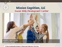 Tablet Screenshot of missioncognition.com